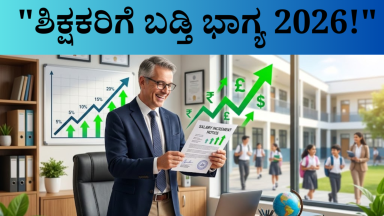 ಕರ್ನಾಟಕ ಪ್ರಾಥಮಿಕ ಶಾಲಾ ಮುಖ್ಯೋಪಾಧ್ಯಾಯರ ಬಡ್ತಿ ನಿಯಮ 2026 ಕನ್ನಡ