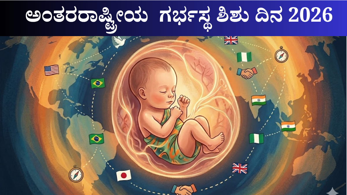 ಅಂತರರಾಷ್ಟ್ರೀಯ ಗರ್ಭಸ್ಥ ಶಿಶು ದಿನ 2026